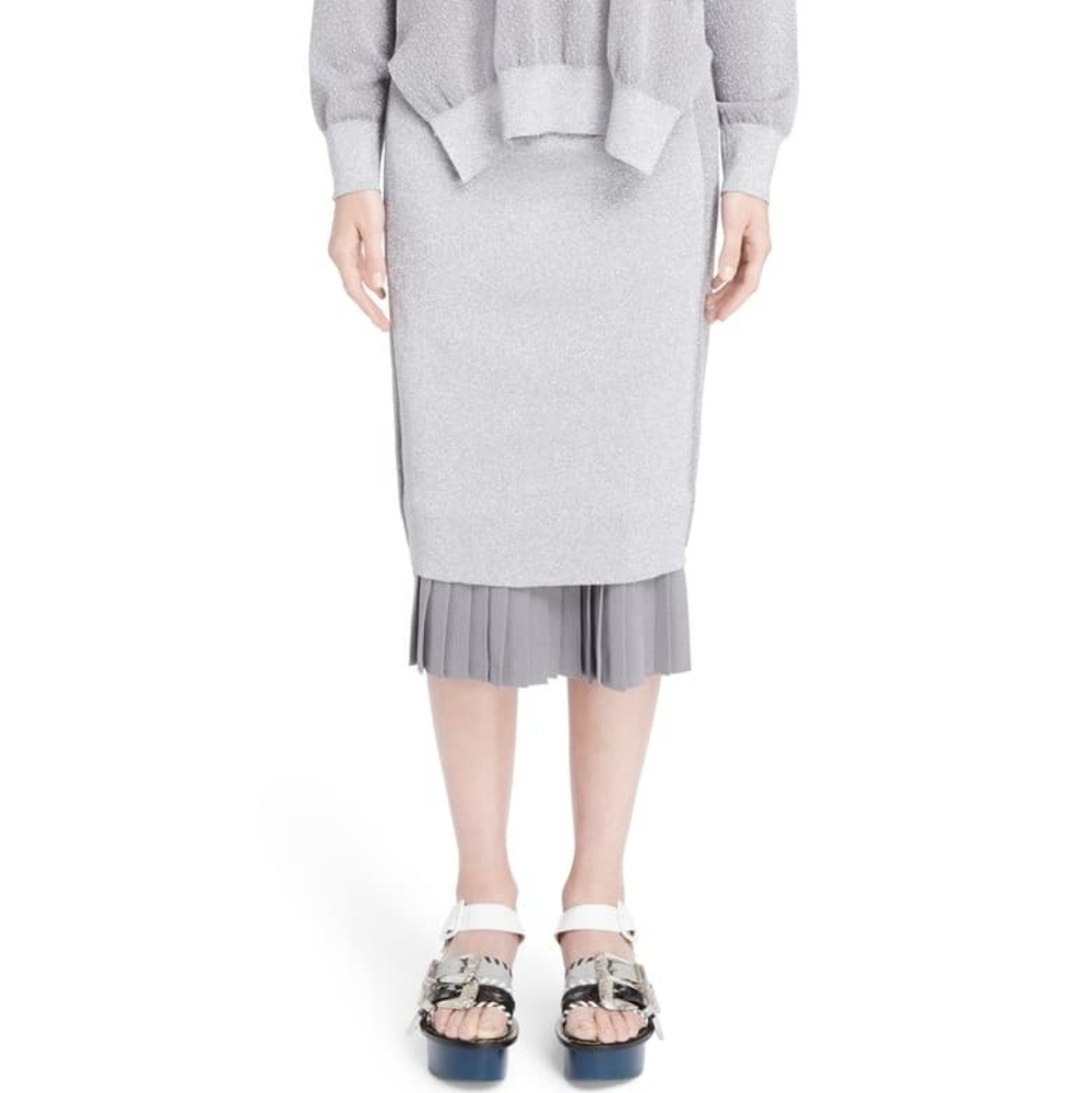 Toga Lame Knit Dress Sz M - Picture 3 of 6